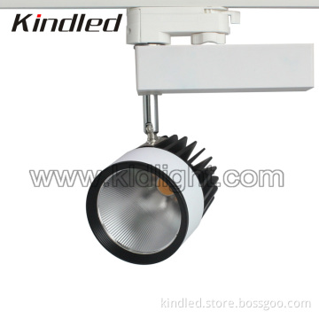 Bridgelux COB 20.5W LED Track Light/Track Spotlight-CE, RoHS, Angle Adjustable, 2, 3and 4 Wires